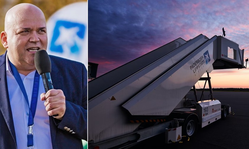Chef Roland Hüser, Airport Paderborn/Lippstadt: Mehr Ziele und Reisende anvisiert.