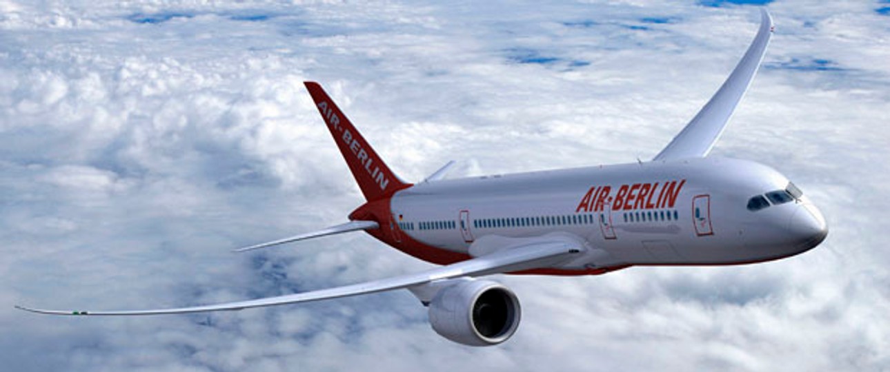 Dreamliner von Air Berlin: Nur noch 10 statt 25.