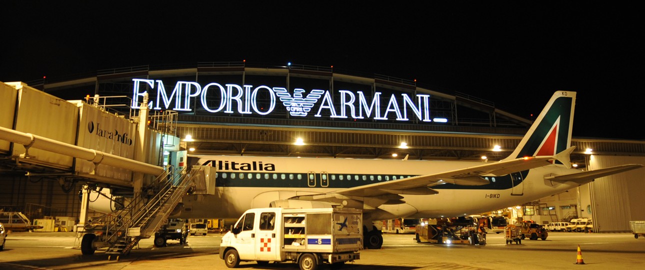 Flughafen Mailand Linate: Deutlich zentraler gelegen als Malapensa.