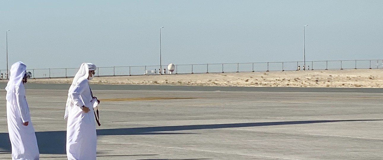 Flughafen Dubai World Central: Hier landete Abramovichs Boeing 787.
