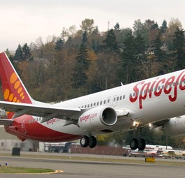 Boeing 737 von Spicejet: Die Inder bleiben Boeing treu.