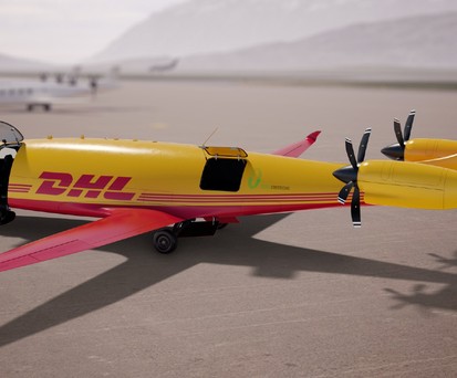 Visualisierung einer Eviation Alice für DHL Express: Zwölf ...