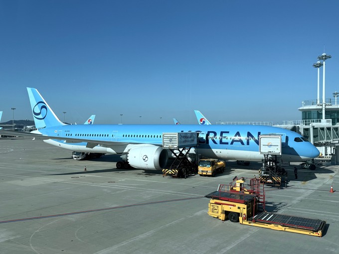 Boeing 787-9 von Korean Air: Die Fluglinie stößt mit Asiana in die globalen Top Ten vor.