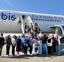 Die Orbis-DC-10-30F in der Mongolei: Einen Monat lange wurden Ärztinnen und Ärzte ausgebildet und Menschen behandelt.