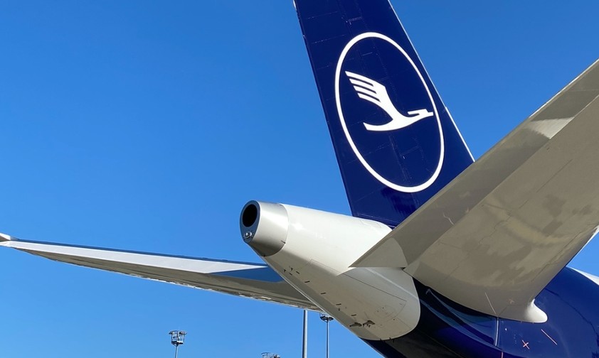 Airbus A350 of Lufthansa.