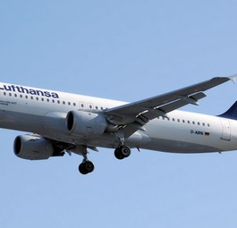 A320 von Lufthansa: Eine solche Maschine musste in Perm notlanden.