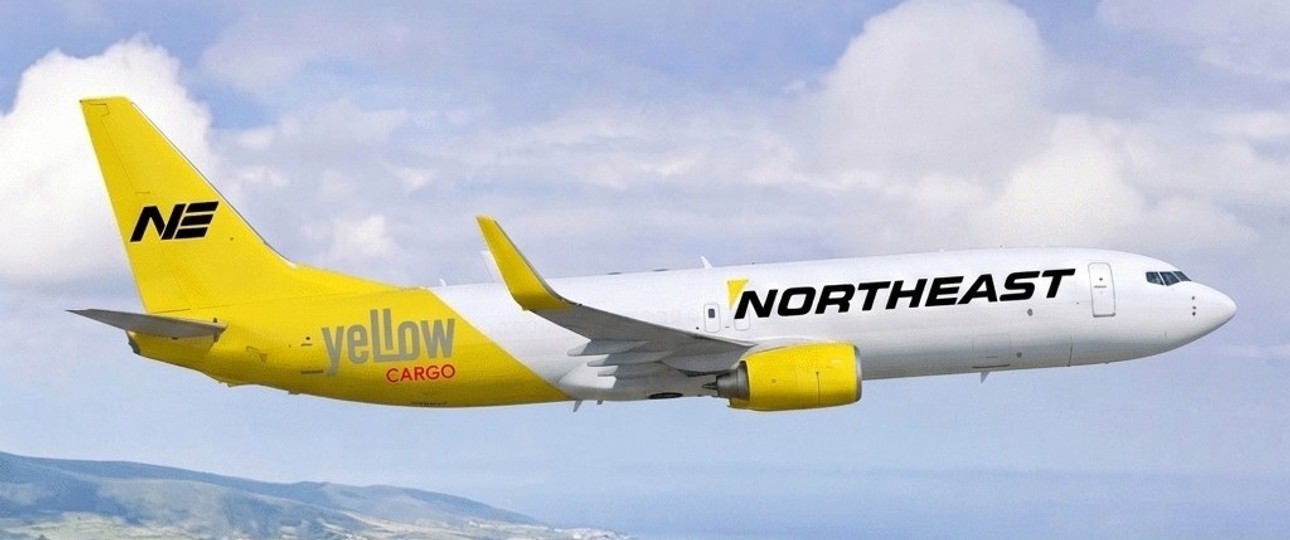 Frachtflugzeug von Northeast Airlines: So soll es aussehen.