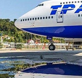 Boeing 747 von Transaero: Der Fluglinie droht das Grounding.