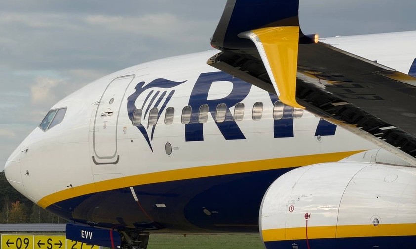 Boeing 737 von Ryanair: Bleibt ohne Starlink-Antennen.