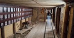 Ein Teil der Tunnelanlage unter der Piste: Er wurde inzwischen komfortabel ausgebaut und kann begangen werden.