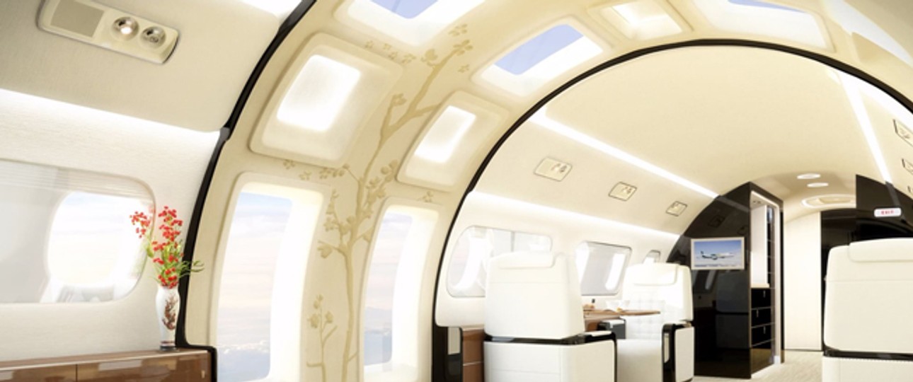 Eine bessere Aussicht gibt es auch im Cockpit nicht: Die Fenster im Kyoto-Airship-Design sind so groß wie Flugzeugtüren.