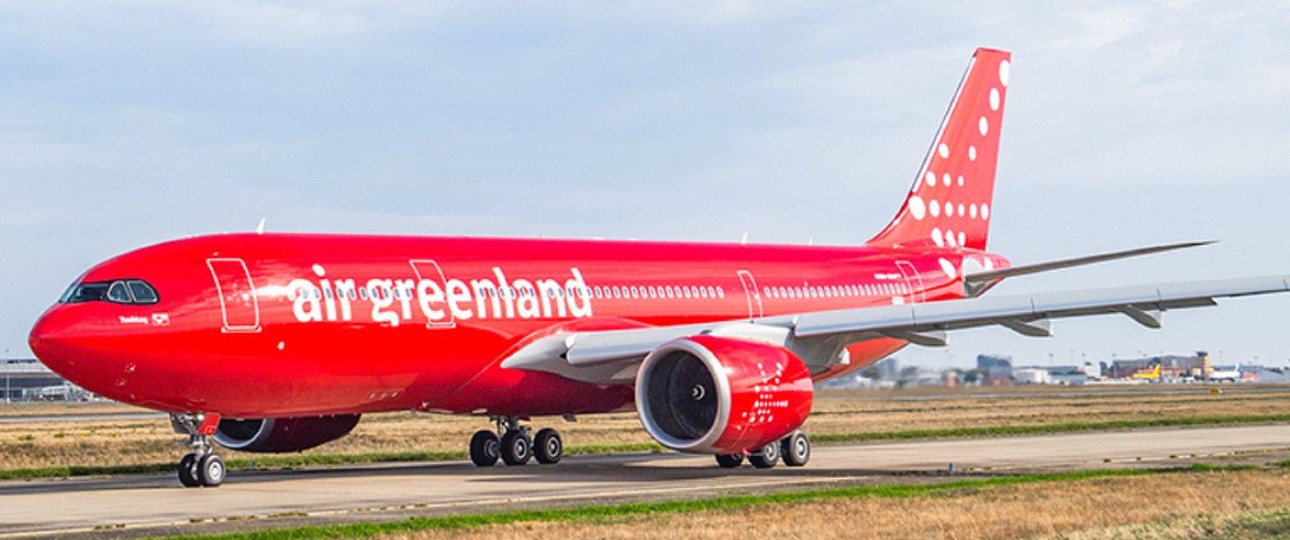 Der Airbus A330-800 von Air Greenland: Der Jet wurde ...