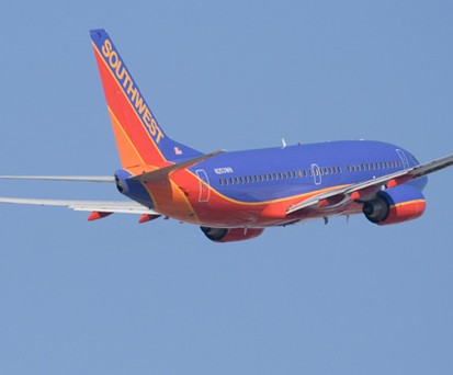 B737 von Southwest: Es gab schon einmal eine Fernsehserie über die Airline.