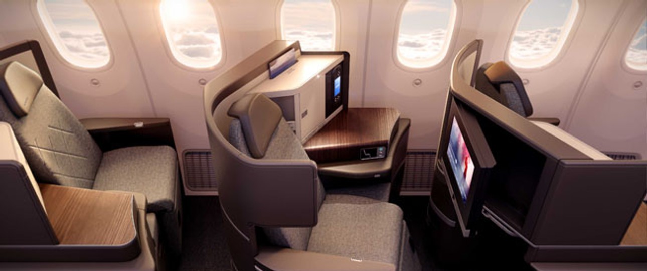 El Al bietet in den Dreamlinern den Business-Kunden viel Platz.