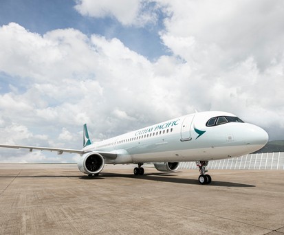 Airbus A321 Neo von Cathay Pacific: Die Airline erhöht den Komfort in ihren Flugzeugen. 