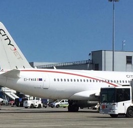 Sukhoi Superjet von City Jet: Derzeit fliegt ein Exemplar für Finnair.