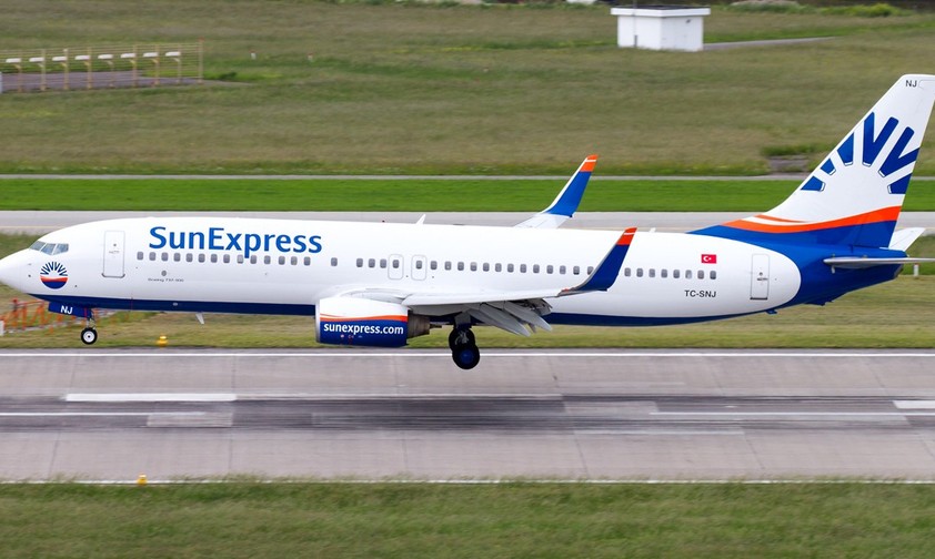 sun express boeing 737 800 tc snj