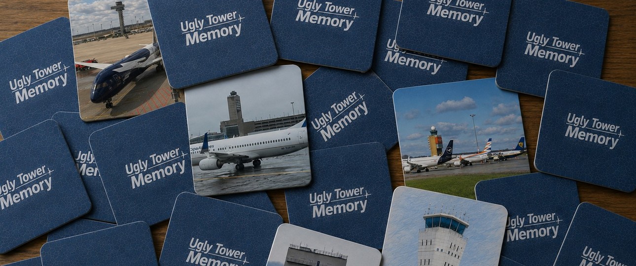 Ugly Tower Memory: Welcher Kontrollturm ist besonders hässlich?