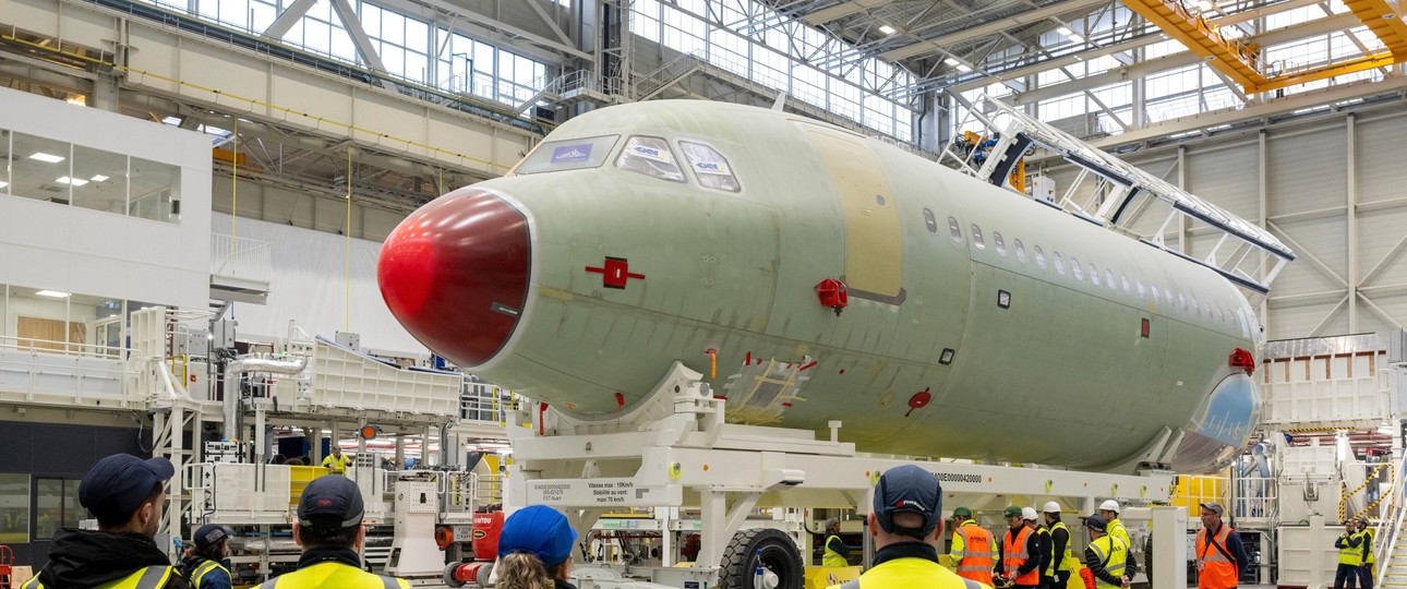 Airbus-A321-Neo-Produktion: Flugzeuge gelten als strategische Produkte.