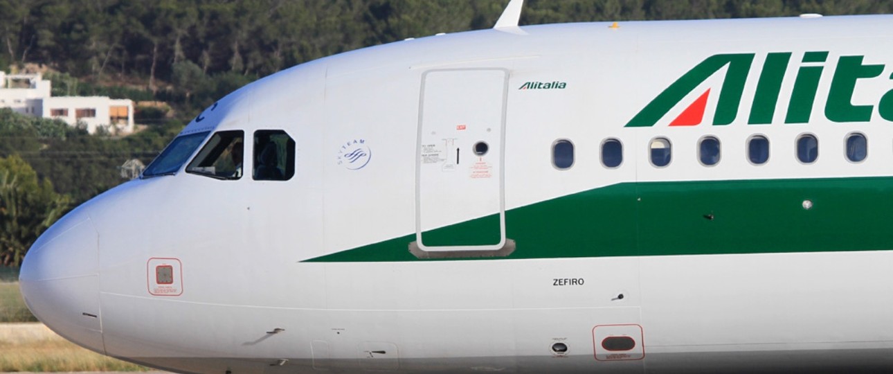 Airbus A320 von Alitalia: ITA wird stark auf Linate setzen.