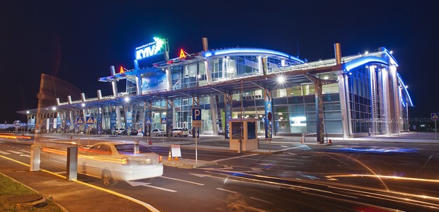 Flughafen Kiew: Noch ist er sicher.