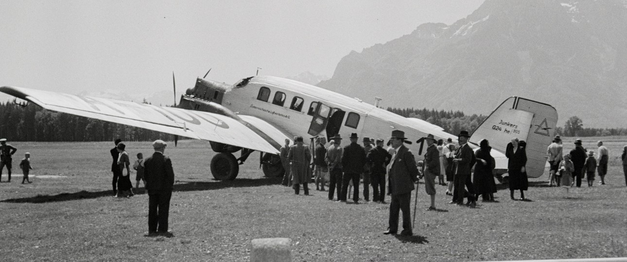 Junkers G 24 der Ölag in Salzburg: Die Airline war einst Nummer vier in Europa.