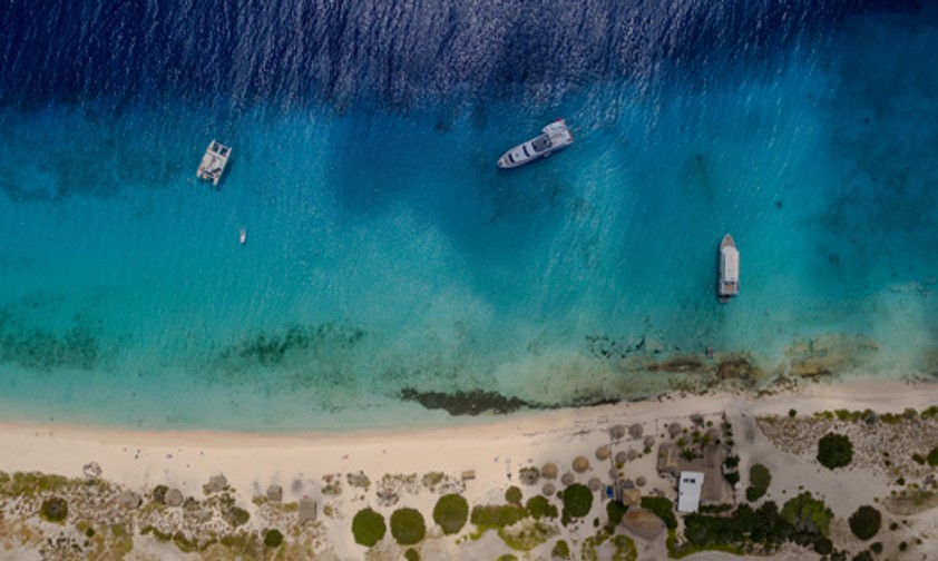 Curaçao von oben: Interessant für Airlines.