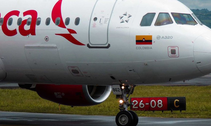 Airbus A320 von Avianca: Harte Landung bei Validierungsflug.