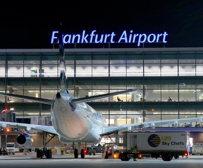 Frankfurt Airport.