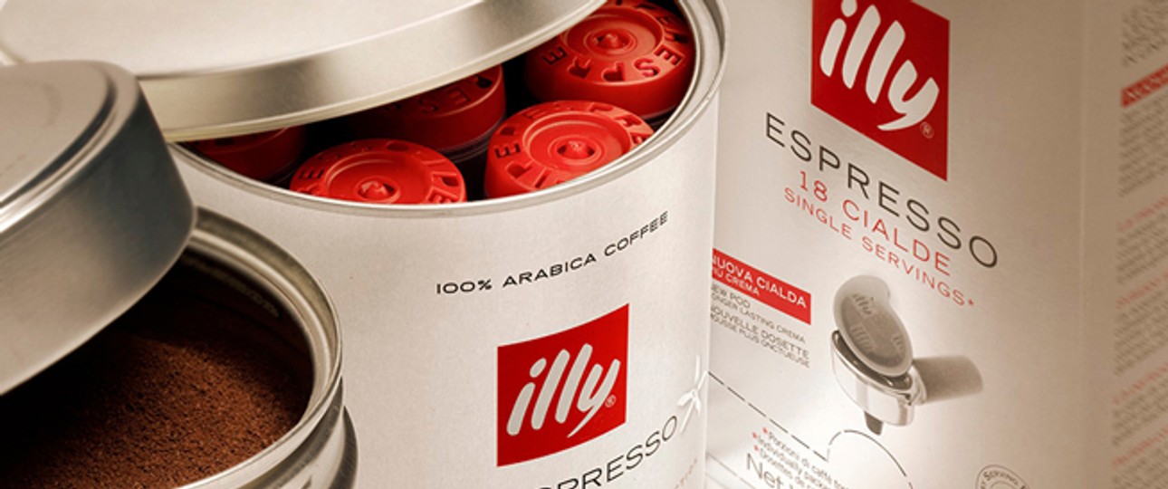 Illy-Kaffee: Bald an Bord von United.