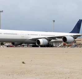 Die D-AIHV, hier Mitte Mai 2026 beim Stopp in Palma de Mallorca: Schon keine Hinweise mehr auf Lufthansa.