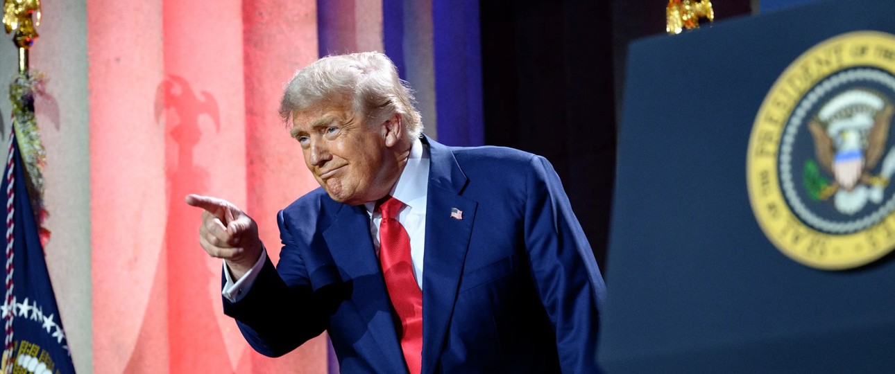 US-Präsident Donald Trump: Boeing scheint von seiner internationalen Politik derzeit zu profitieren.
