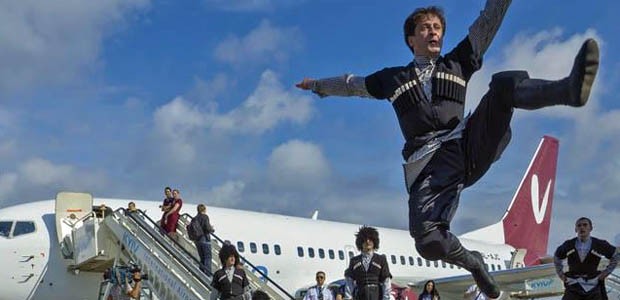 Feier von Flyvista: Die Airline hatte ein kurzes Leben.