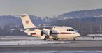 BAE 146 des Königshauses: Wird ausgeflottet.