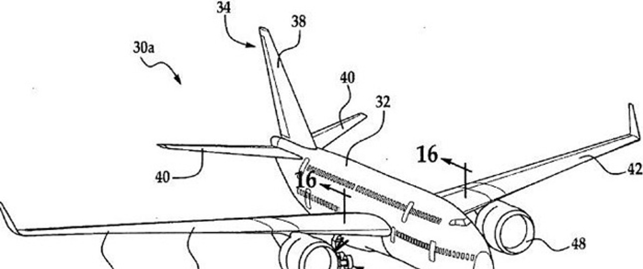 Das Mid Wing Aircraft von Boeing: Doppelstöckig wie der A380.