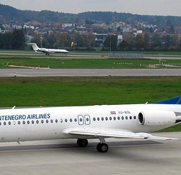 Finanzielle Probleme: Montenegro Airlines hat offenbar mehr Schulden eingeflogen als gedacht.