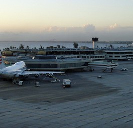 Flughafen Santo Domingo: Sollte Basis werden.