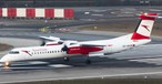 Dash 8 von Austrian: Weniger oft in der Schweiz zu sehen.