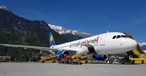 Flugzeug von Small Planet Airlines: Hebt nicht mehr ab.