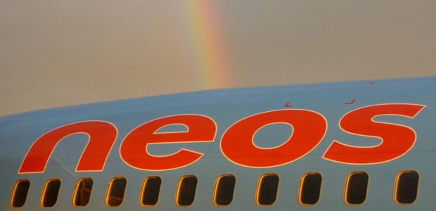 Flieger von Neos: Das Logo prangt bald auf Dreamlinern.
