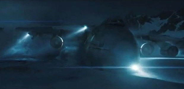 Crash eines fiktiven Modells Antonow An-500 in «2012»: Im Flieger nicht zu sehen.