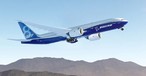 Computergrafik einer Boeing 777X: Der Jet soll Ende Juni den Erstflug absolvieren.