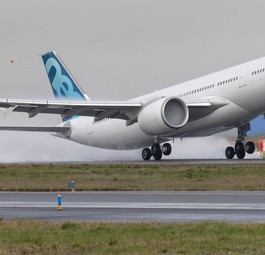 Airbus A330-900 in der Variante mit höherem MTOW: Reichweitenvorteil.