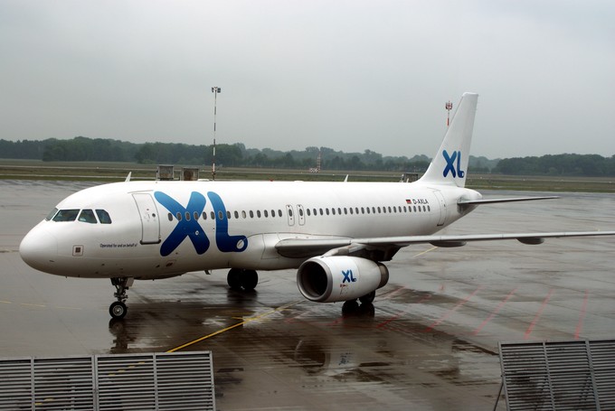 Der Ableger der britischen XL Airways flog mit Airbus A320 mit Basis Frankfurt für zahlreiche Veranstalter und andere Touristikairlines, hier in Münster/Osnabrück für Tui. 