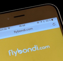 Webseite von Flybondi: 2017 will die Airline abheben.