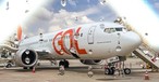 Flugzeug von Gol bei der digitalen Taufe: Möglich per Filter.