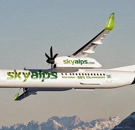 Sky Alps wird ihre De Havilland Canada Dash 8-400 mit aktiven Winglets ausrüsten.