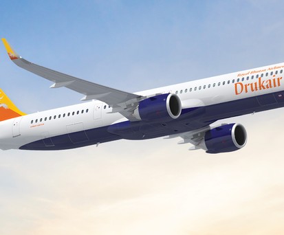 Airbus A321 XLR von Drukair: Soll so aussehen - wenn es ihn den geben wird.