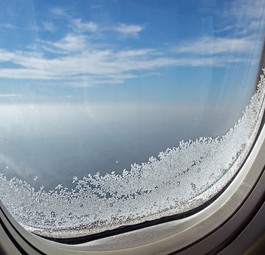 Eis am Fenster: Das ist völlig harmlos.