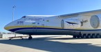 Die Antonov An-124 namens «Be brave like Irpin»: Viel ist über ihre Modernisierung noch nicht bekannt.